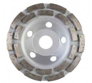 Чашка алмазная шлифовальная 125x22мм, 2 ряда, 20 сегментов, Sturm!