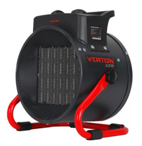 Электрический тепловентилятор Verton Air EH-3SQ (Корпус круглый 265*195*295,РТС(металлокерамика)