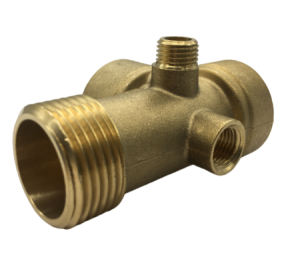 Штуцер 5-ти ходовой Verton FG5 82мм(82мм, латунь, 0-10 бар, 0-80 С, 1M-1F-1/4F-1/4M-1F)