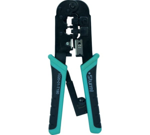 Клещи для обжима телефонных и компьют. клемм RJ-45/6P/8P и RJ-11/12/6P/8P, Sturm!