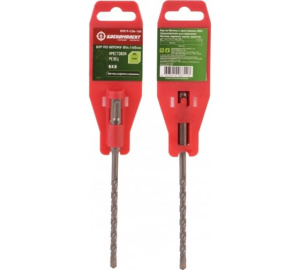 Бур SDS+ 06х160 крестовой резец ВК8 спираль S4 БОЕКОМПЛЕКТ