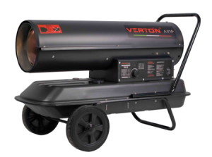 Дизельная тепловая пушка Verton Air DH-36 (36кВт,750м3/ч.,2,1л/ч,прям.нагрев,дисплей,манометр