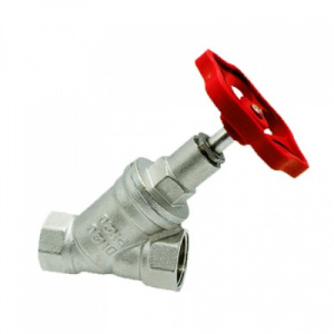 Вентиль прямоточ. запорно-регулировочный 1/2