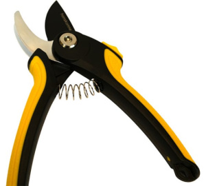 Секатор 180 мм, верхн. лезвие с тефлоновым покрытием HansKonner