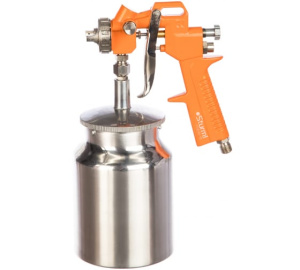 Краскопульт для компрессора Sturm! 1000г, нижн. бачок, d сопла 1,5мм