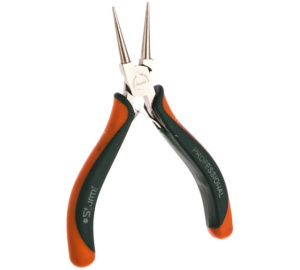 Круглогубцы 100мм ДВУХКОМПОНЕНТНЫЕ РУКОЯТКИ, ПРУЖИН.МЕХАНИЗМ, (Profi mini),Sturm!