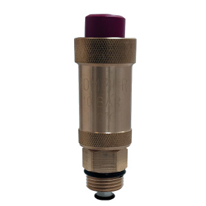 ROMMER Flex Воздухоотводчик автоматический вертикальный выпуск, нар.р. 1/2