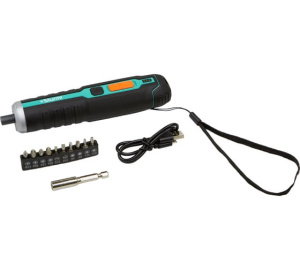 Отвертка аккумуляторная Sturm!, 3.6В,micro USB,подсветка,индикат напр,набор бит,без ЗУ