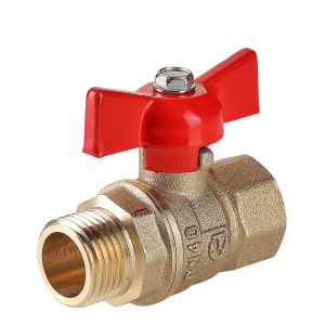 Кран шар. СТАНДАРТ PN40.баб.вн-нар. 1/2