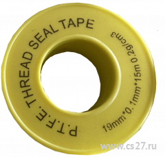 ФУМ Лента 19mm*0.1mm*15m
