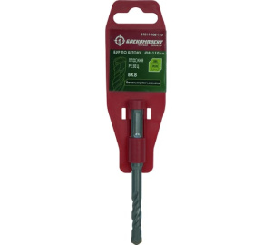 Бур SDS+ 08х110 плоский резец ВК8 спираль S4 БОЕКОМПЛЕКТ