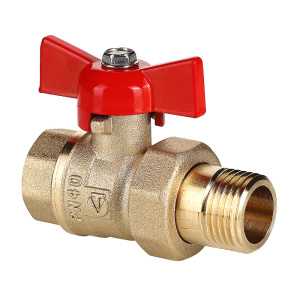 Кран шар. СТАНДАРТ PN40. вн-нар.с полусгоном.3/4