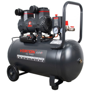 Компрессор безмасляный Verton Air AC-50/260 (230/50 В/Гц, б/масл, 260л/мин, V 50л, макс. дав.8 бар,