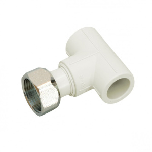 Тройник с накидной гайкой PPR 20х1/2