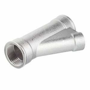 Тройник косой для гильзы под погружн. датчик темп. 1/2