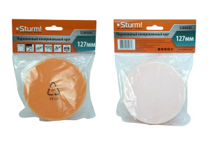 Круг поролоновый полировальный 