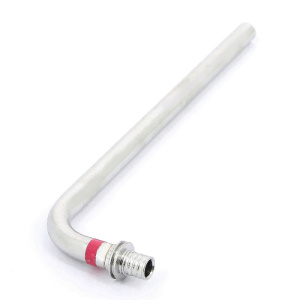 Трубка из. нерж. стали для подкл. радиатора, Г-образная 20/250