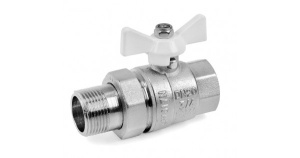 Кран шар. баб. со сгоном 1/2