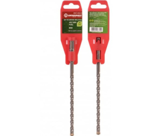 Бур SDS+ 08х210 крестовой резец ВК8 спираль S4 БОЕКОМПЛЕКТ