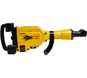 Отбойный молоток 2100Вт, 50Дж, HEX, пика, долото 30х400, кейс на колес. Hanskonner