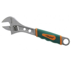 Разводной ключ 250 мм, УСИЛЕННЫЙ, МЯГКАЯ РУКОЯТКА, ПОДВЕС.Sturm!