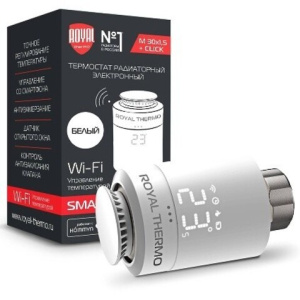 Термостат радиаторный электронный Royal Thermo Smart Heat, белый
