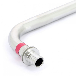 Трубка из. нерж. стали для подкл. радиатора, Г-образная 16/250