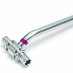 Трубка REHAU из. нерж. стали для подкл. радиатора, Т-образная 16/250