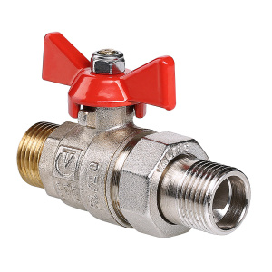 Кран шар.с полусгоном и нар.резьбой 1/2