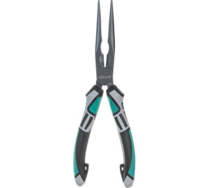 Длинногубцы 200мм, CrV, тефлоновое покрытие, TPE рукоятки, Sturm!