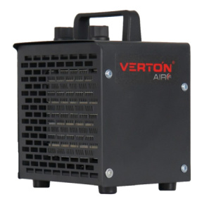 Электрический тепловентилятор Verton Air EH-2 (Корпус квадратный 143*130*181, РТС(металлокерамика),