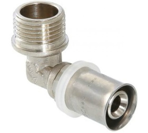 Уголок пресс с нар.резьбой 16х3/4