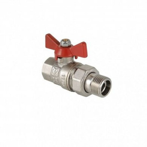 Кран шар. баб. со сгоном 1