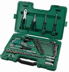 Набор инструментов Sata 1/2 + 1/4 59 предметов