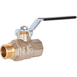 Кран шар.STOUT полнопроходной ВР/НР  ручка рычаг 1/2