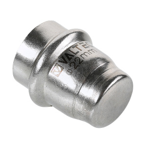 Фитинг из нерж.стали-заглушка 15 мм