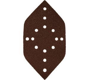 Шлифбумага ромб 108х208мм, зерно 120  5шт  Sturm!