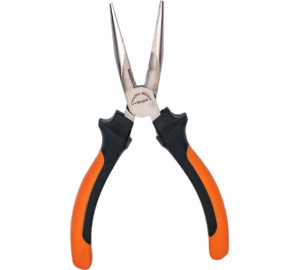 Тонкогубцы 160мм ОСОБО ПРОЧНЫЕ ГУБКИ, 2-х компонентные рукоятки (Profi), Sturm!