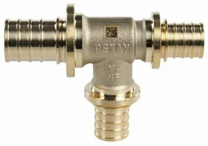 Тройник РЕХАУ с уменьшенным боковым и торцевым проходами 25-20-16 MX