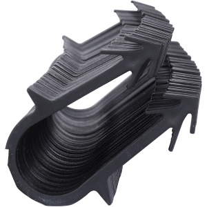 Кассеты для такера (скоб якорных),с двойным креплением,50 мм,цвет чёрный 16-20 мм