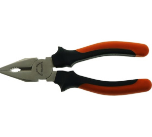 Пассатижи 160мм ОСОБО ПРОЧНЫЕ ГУБКИ, 2-х компонентн. рукоятки (Profi), Sturm!