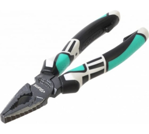 Пассатижи 160мм, CrV,+30% к силе реза, тефлоновое покрытие,TPE рукоятки, Sturm!