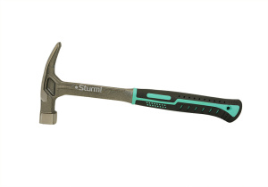 Молоток-гвоздодер, 800г. цельнокованный, пескостр. обраб. Sturm!