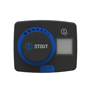 STOUT Сервопривод с LED дисплеем, с датчиком для фиксированной регулировки температуры