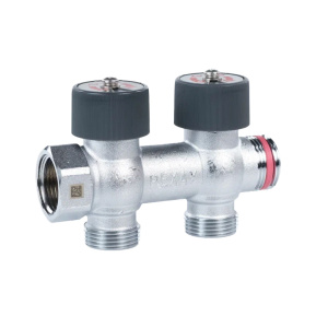 Распред. коллектор РЕХАУ с плав. регулировкой G3/4 2 отвода G3/4