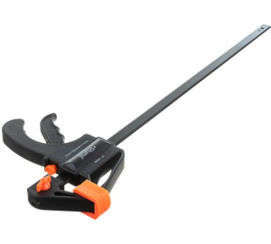 Струбцина БЫСТРОЗАЖИМНАЯ, зев 45см, глубина 7см, НАДЕЖНАЯ ФИКСАЦИЯ, Sturm!