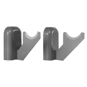 Комплект настенных регулируемых кронштейнов Royal Thermo Desing 80, серебристые