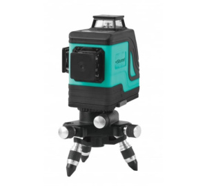 Уровень лазерный 12 ЗЕЛЁНЫХ лучей (3x360°),поворотн.платф,очки,зарядное ус-во,Sturm!