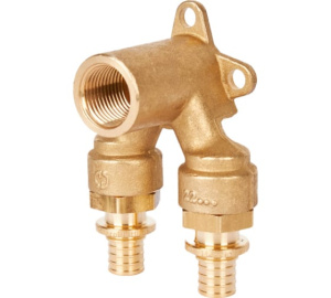 Проточный настенный угольник STOUT 16x1/2