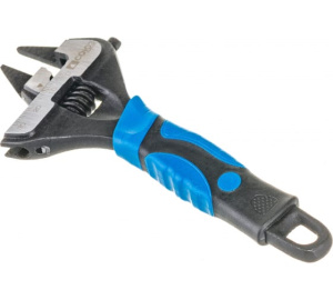 Ключ разводной 150мм, зев 34мм, СУПЕРТОНКИЕ ГУБКИ, обрезиненная рукоятка, СОЮЗ